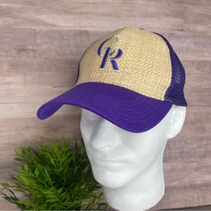 Colorado Rockies Mesh Style Ball Cap - OSFA